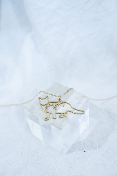 pet name necklace | 定制寵物名字項鍊 - Image 5